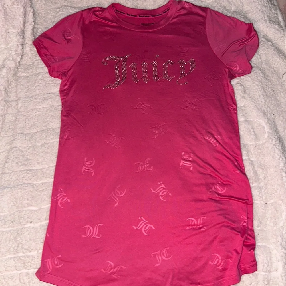 Juicy Couture bling embossed sleep shirt - Picture 2 of 5